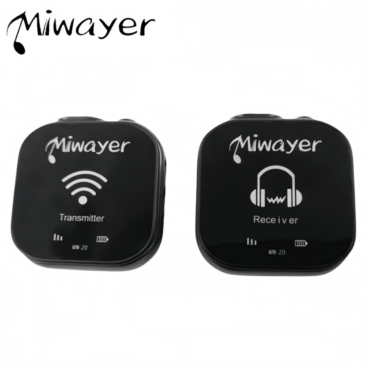 In Ear Monitors For Singers - ระบบมอนิเตอร์แบบไร้สายในหู Miwayer WM-20 5.8G พร้อมเครื่องส่งและเครื่องรับ, ระบบ
