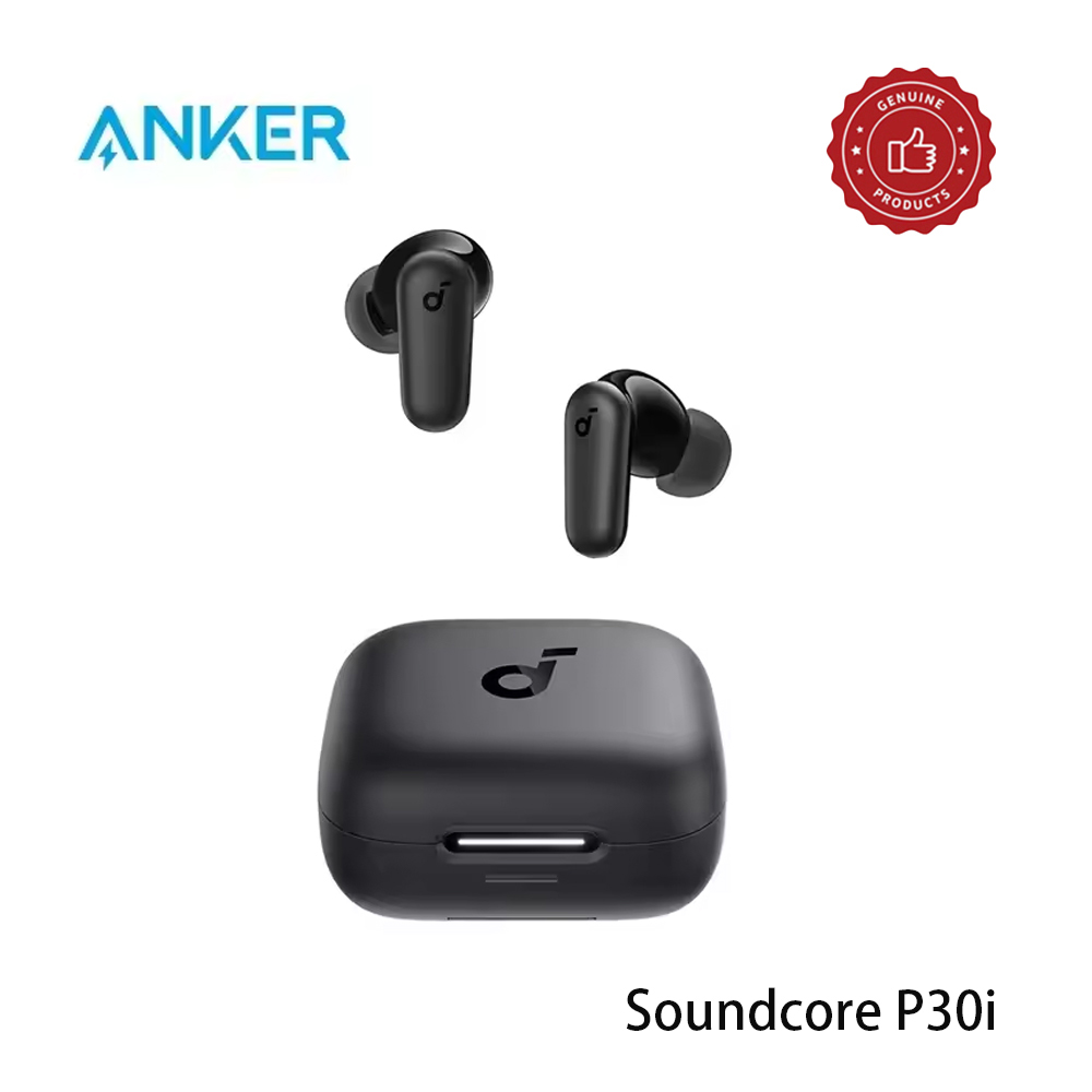 Speakers - หูฟังบลูทูธ Anker Soundcore P30i ตัดเสียงรบกวนอัจฉริยะ พร้อมเอฟเฟกต์เสียงรอบทิศทาง