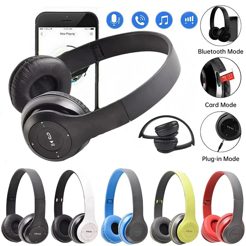 Anc Wireless Over Ear Headphones - ชุดหูฟังบลูทูธหูฟังไร้สายแบบครอบหูไฮไฟสเตอริโอหูฟังลดเสียงรบกวนกีฬาเล่นเกมพร้อมไมโครโฟนสำหรับไอโฟน เสี่ยวมี่ พีซี