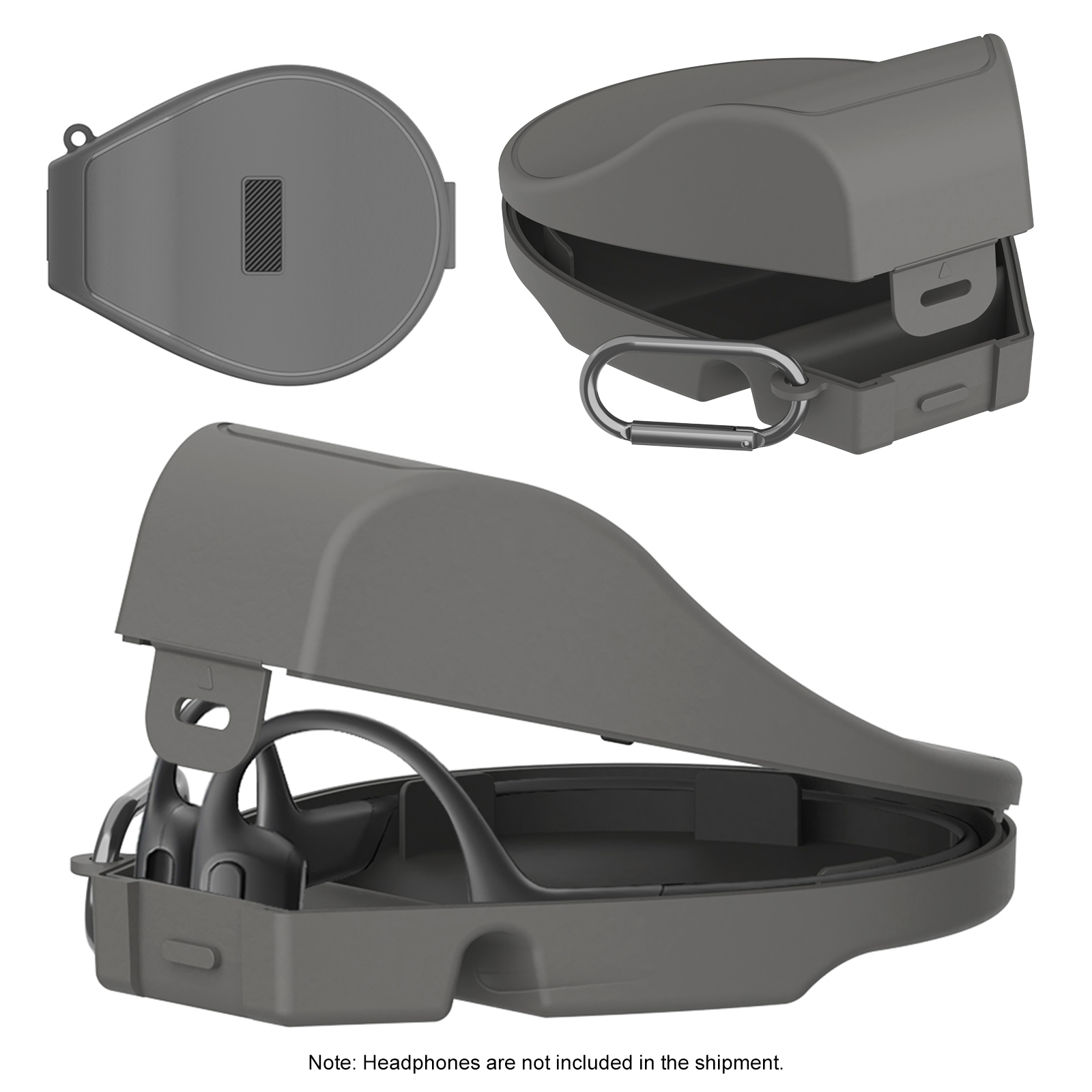 Bone Conduction Running Headphones - เคสหูฟังแบบแข็งสำหรับ Shokz Run Pro 2 Standard/Mini/Swim