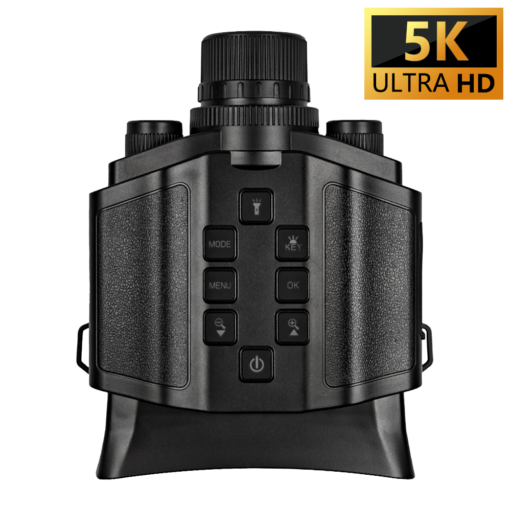 Cameras - กล้องส่องกลางคืนอินฟราเรด 60MP 5K พร้อมไฟฉาย ซูม 10