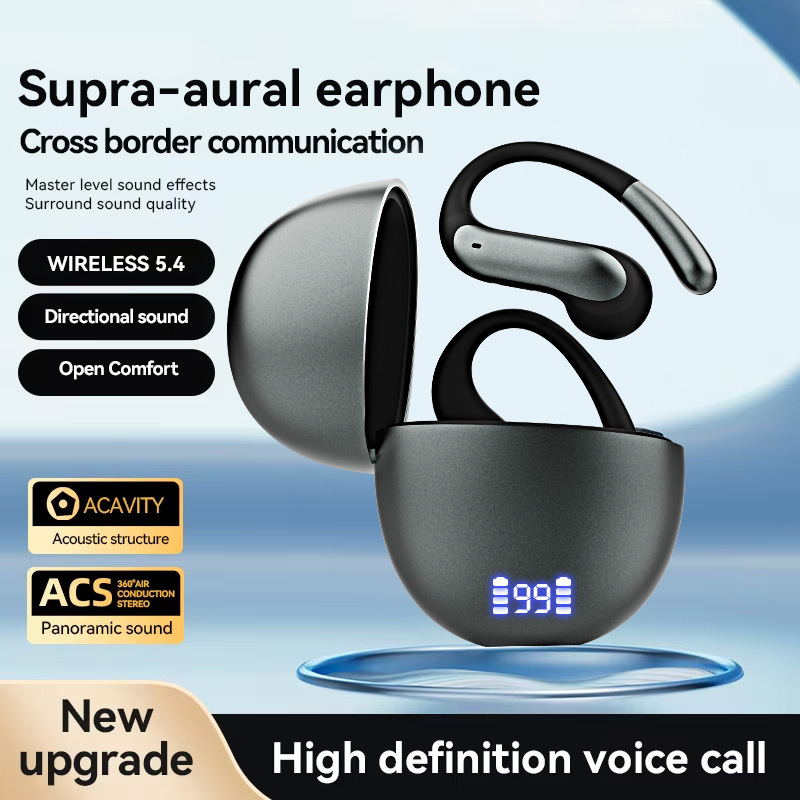 Anc Wireless Over Ear Headphones - หูฟังบลูทูธไร้สาย K10 รุ่น Air Pods ดีไซน์แบบครอบหู