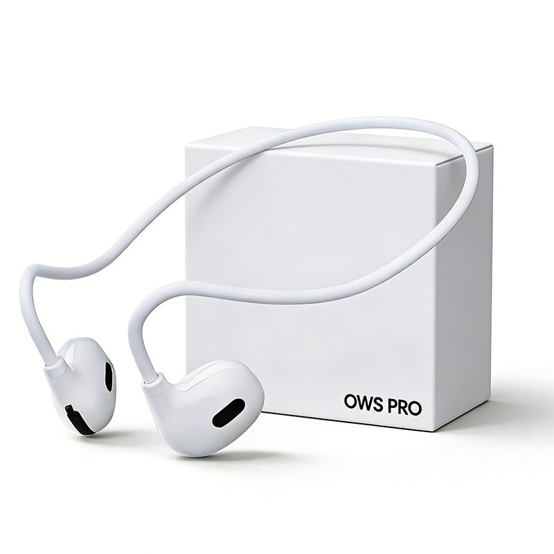 Bone Conduction Running Headphones - หูฟังบลูทูธแบบนำเสียงผ่านกระดูก ชุดหูฟังไร้สาย หูฟังแบบเปิดหูสำหรับเล่นกีฬา กันน้ำ สำหรับวิ่ง ออกกำลังกาย