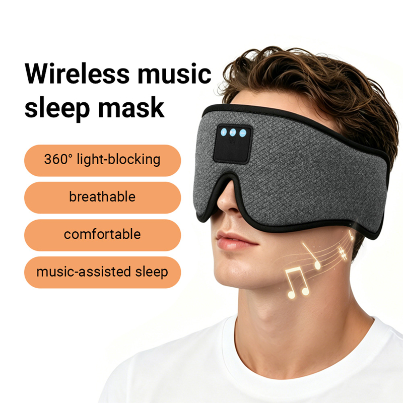 Sleep Mask Headphones Bluetooth - หน้ากากปิดตา 3D อัจฉริยะไร้สายรุ่นใหม่ พร้อมบลูทูธ 5.4 ลำโพง