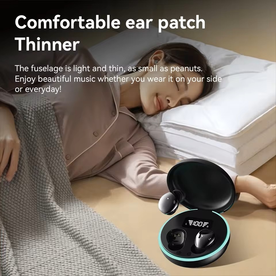 หูฟังบลูทูธไร้สายขนาดเล็กแบบซ่ - Sleep Mask Headphones Bluetooth บทวิจารณ์และราคา