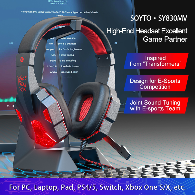 ชุดหูฟังเล่นเกมแบบ 7.1 แชนแนล  - Gaming Headset With Mic Rgb บทวิจารณ์และราคา