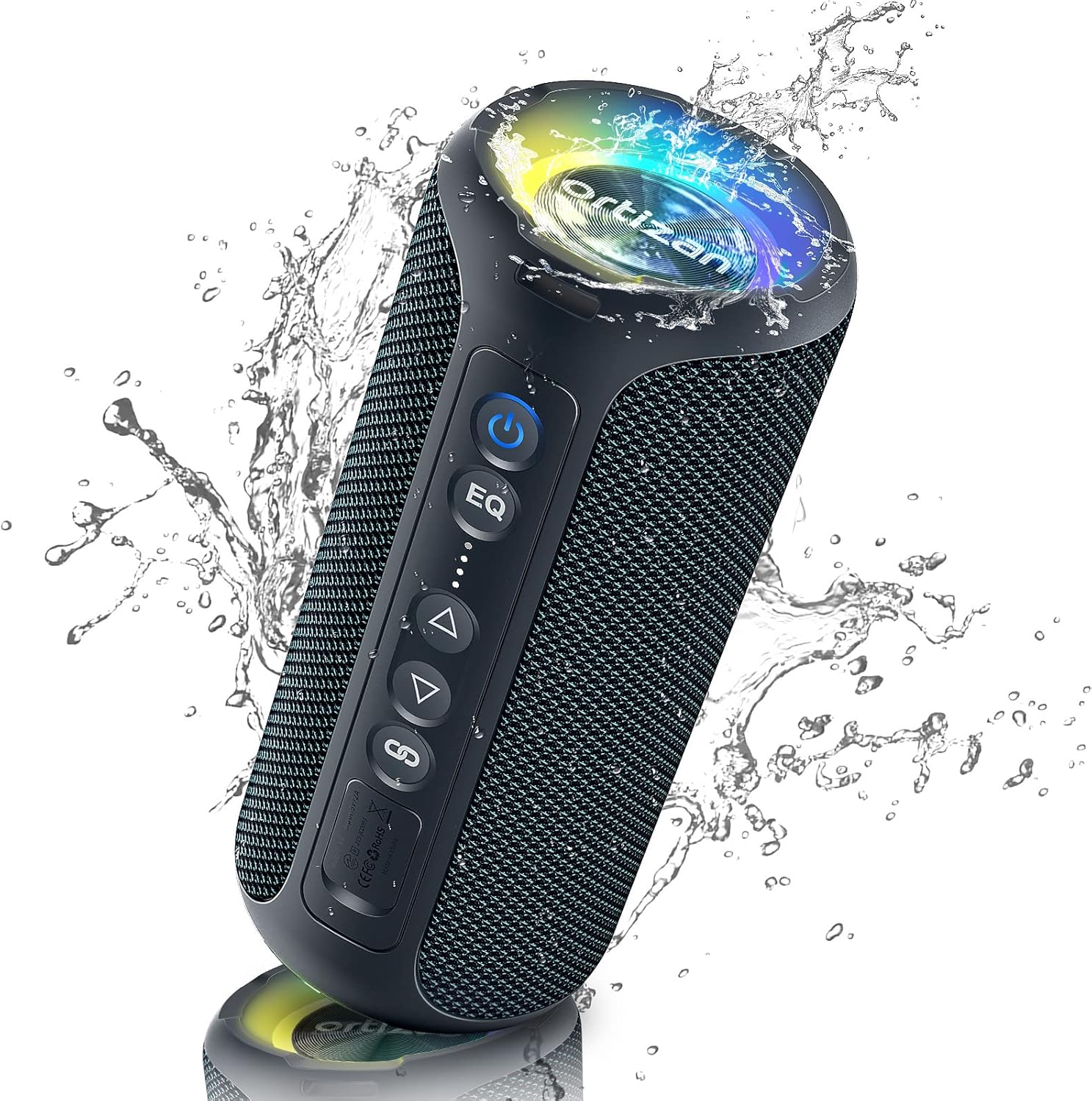Ortizan ลําโพงบลูทูธ 40W เสียง - Portable Bluetooth Speaker Waterproof Ipx7 บทวิจารณ์และราคา