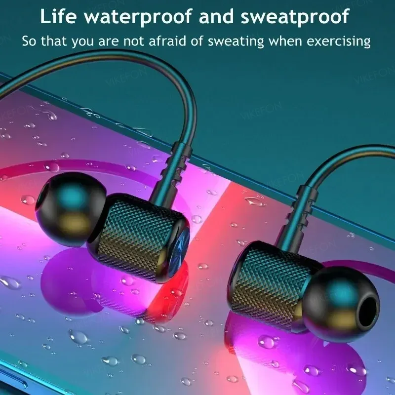 หูฟังไร้สายบลูทูธ 5.0 หูฟังซิล - Magnetic Neckband Sports Earphones บทวิจารณ์และราคา