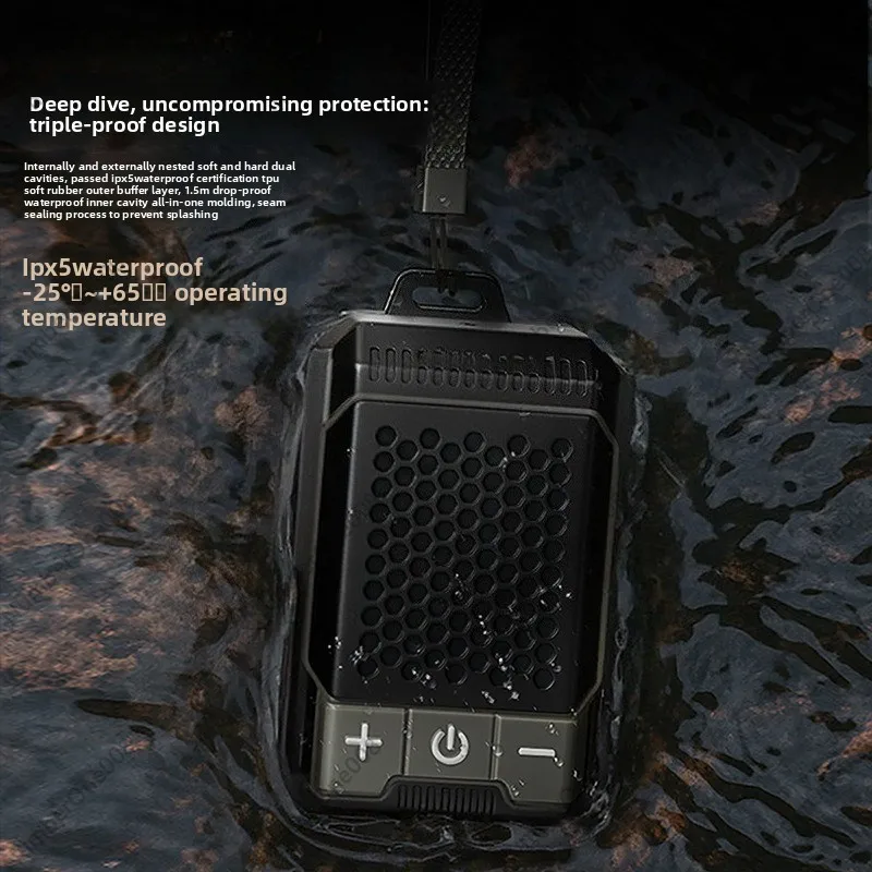 ลำโพงบลูทูธกลางแจ้งแบบพกพา IPX - Portable Bluetooth Speaker Waterproof Ipx7 บทวิจารณ์และราคา