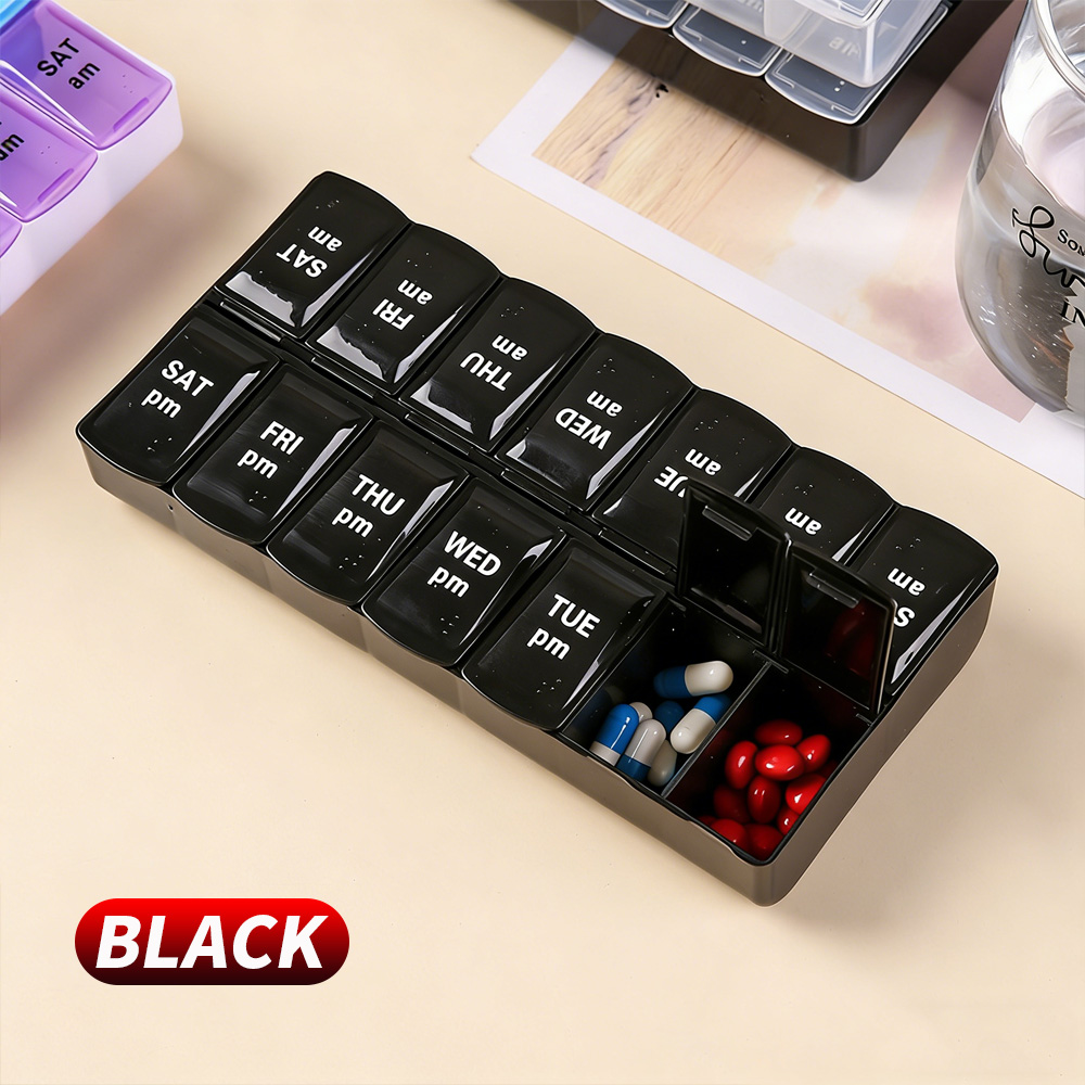 กล่องยาแบบพกพา 14 ช่อง แยกอิสร - Laptops บทวิจารณ์และราคา