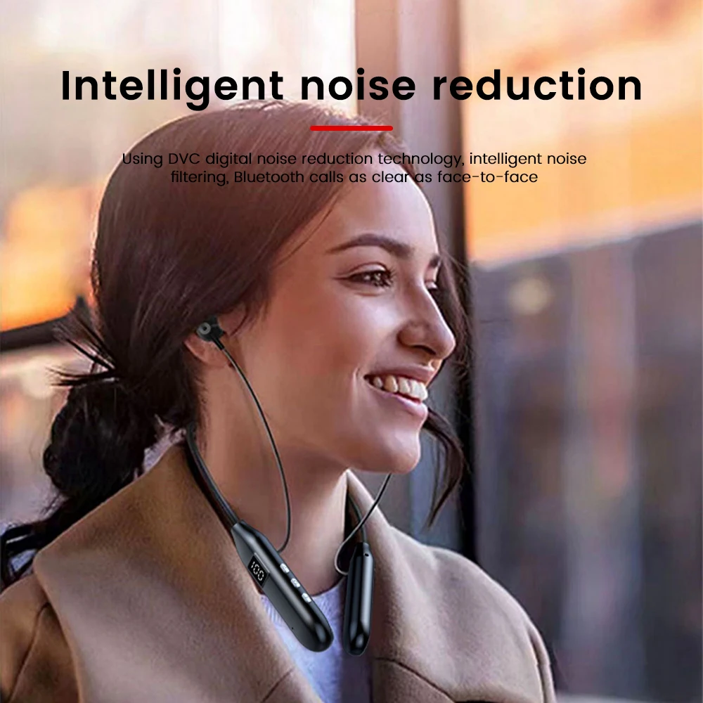 Olaf หูฟังไร้สาย Bluetooth5.3  - Magnetic Neckband Sports Earphones บทวิจารณ์และราคา