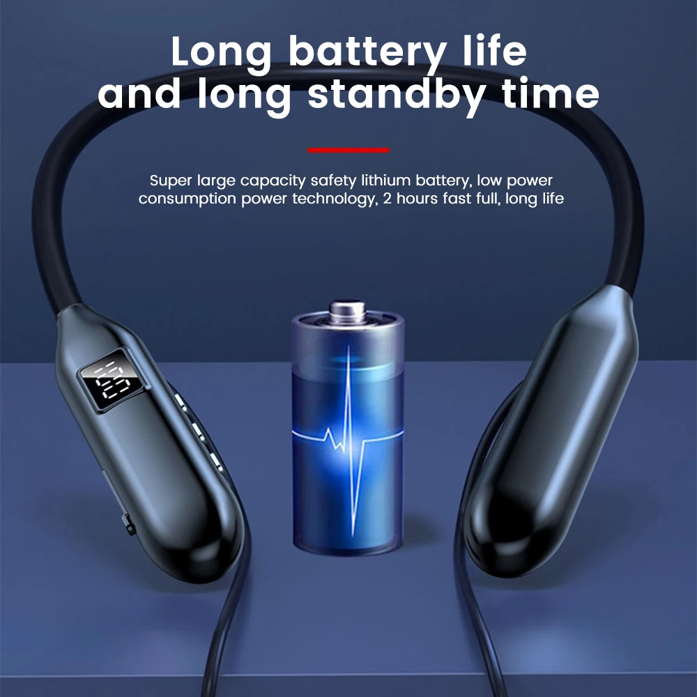 Olaf หูฟังไร้สาย Bluetooth5.3  - Magnetic Neckband Sports Earphones บทวิจารณ์และราคา