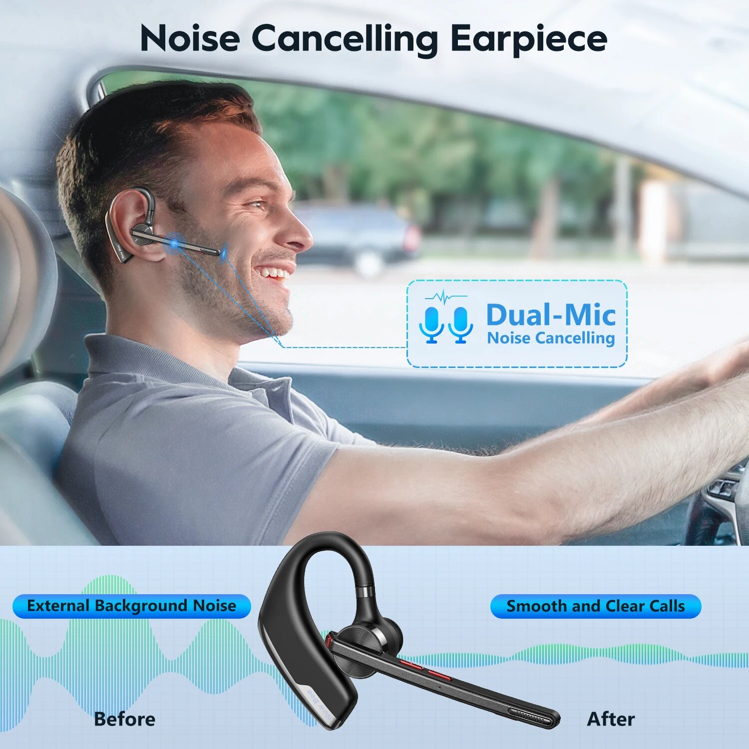 ใหม่หูฟังบลูทูธ5.2ไร้สายพร้อมไ - Type C Wired Earphones With Mic บทวิจารณ์และราคา