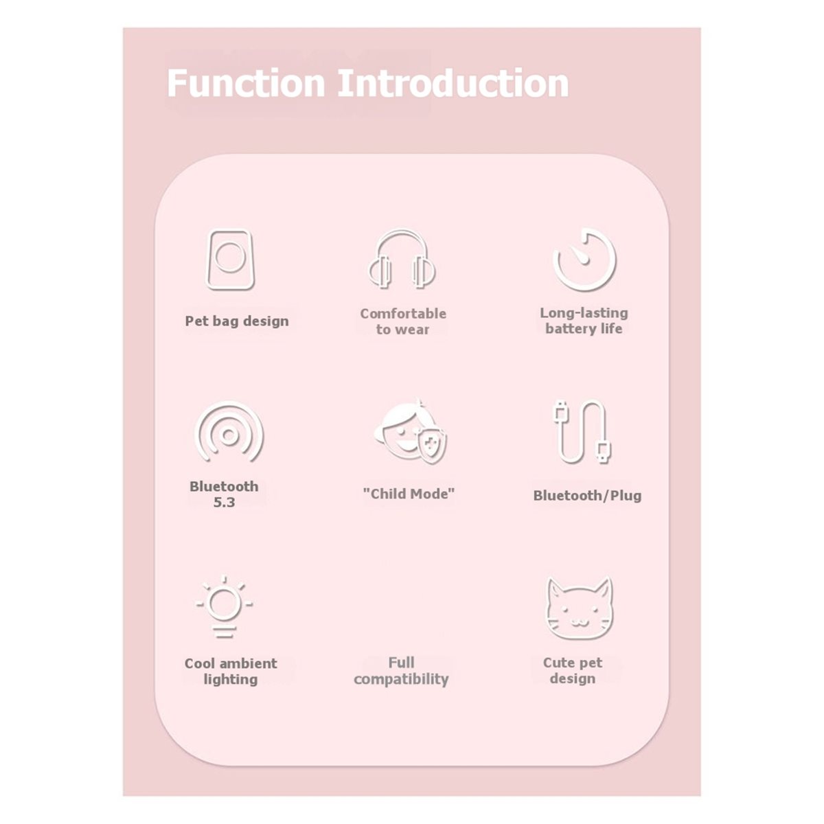 [VALUE PACK]ชุดหูฟังไร้สายบลูท - Cat Ear Bluetooth Headset Led บทวิจารณ์และราคา