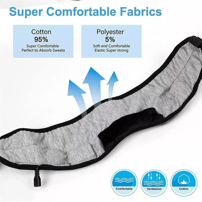 หูฟังบลูทูธแบบคาดศีรษะสำหรับกี - Sleep Mask Headphones Bluetooth บทวิจารณ์และราคา