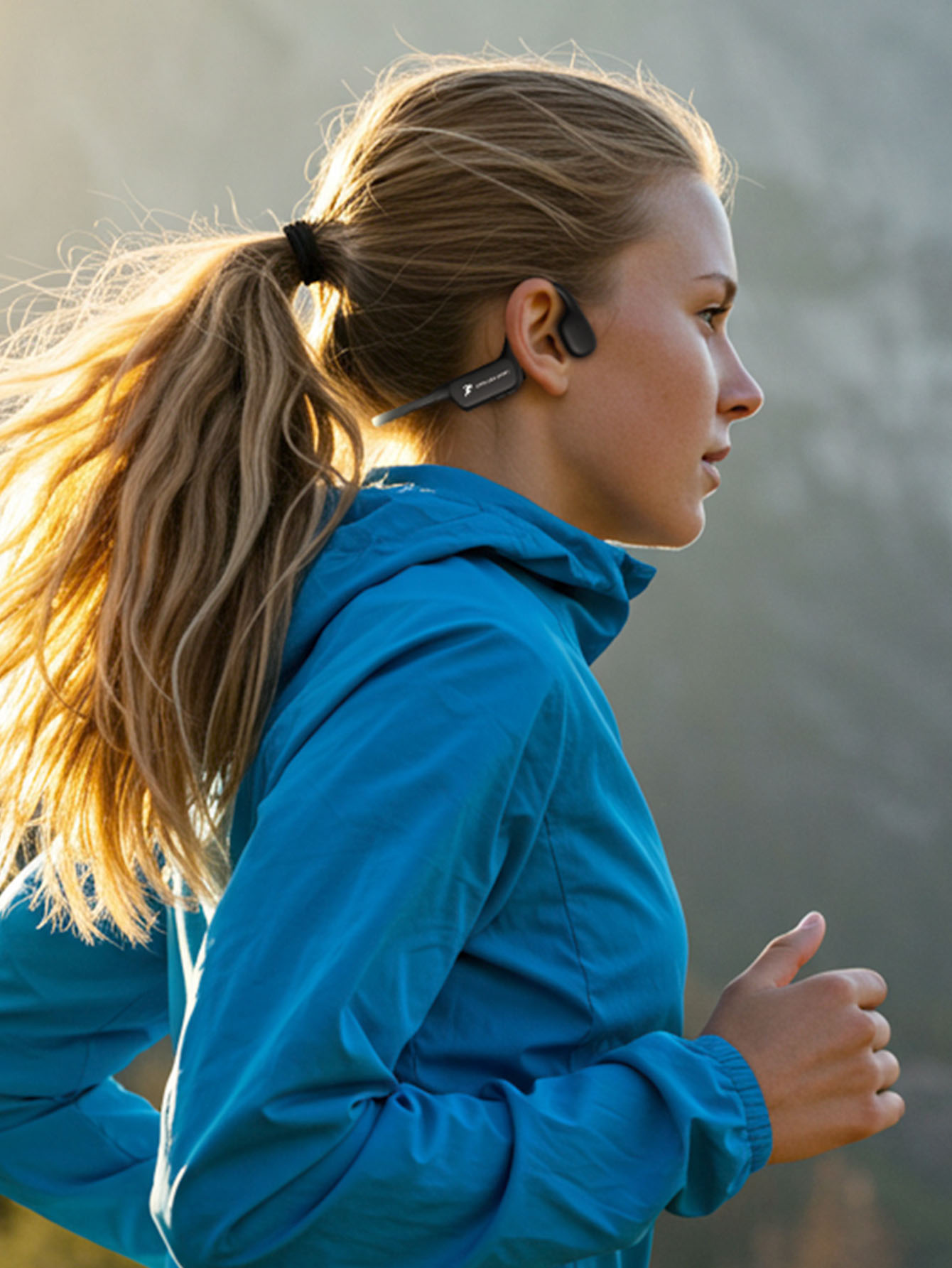 หูฟังบลูทูธแบบเปิดหู ระบบนำเสี - Bone Conduction Running Headphones บทวิจารณ์และราคา