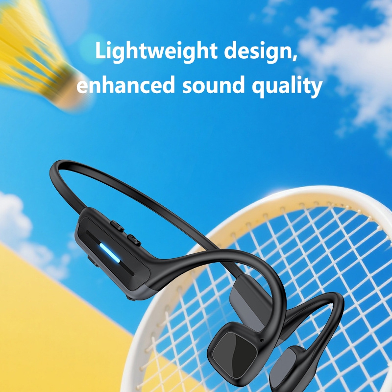 หูฟังบลูทูธแบบเปิดหูสำหรับการว - Bone Conduction Running Headphones บทวิจารณ์และราคา