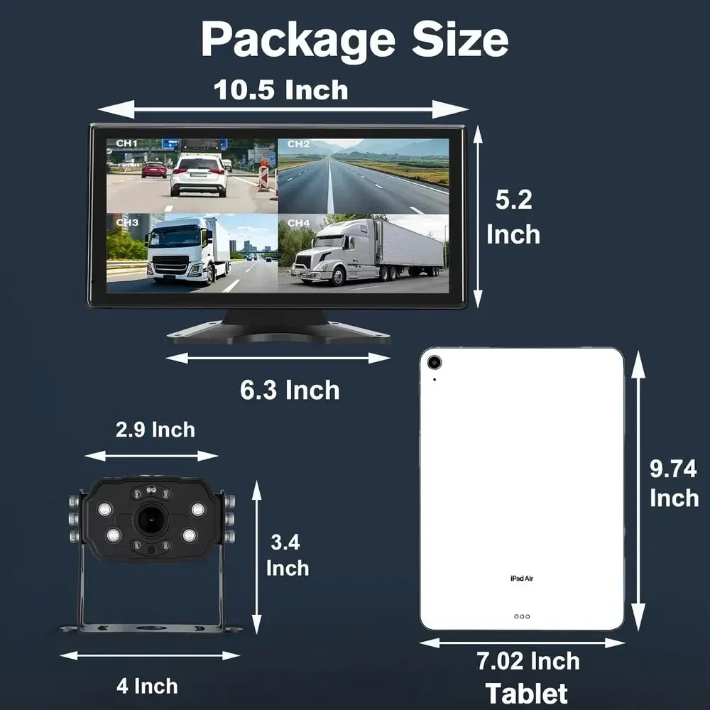 ระบบกล้องมองหลังสำหรับรถบรรทุก - Cameras บทวิจารณ์และราคา