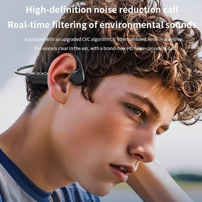 หูฟังบลูทูธไร้สายแบบนำเสียงผ่า - Bone Conduction Running Headphones บทวิจารณ์และราคา