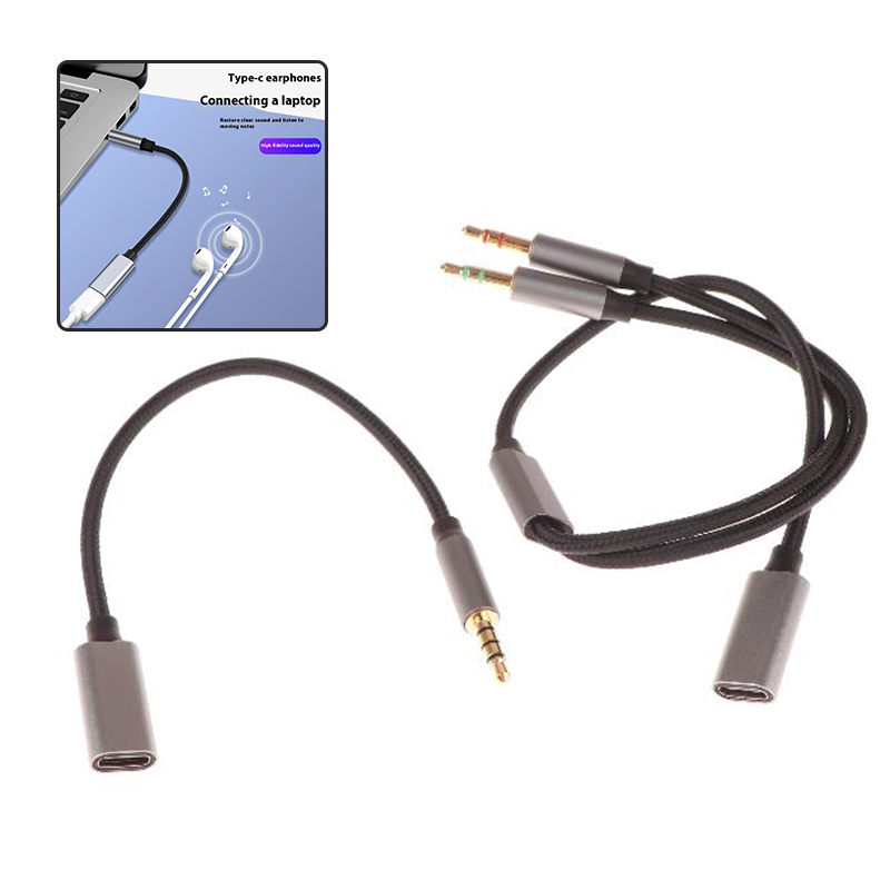 1 ชิ้นโทรศัพท์แท็บเล็ตพีซีอุปก - Type C Wired Earphones With Mic บทวิจารณ์และราคา