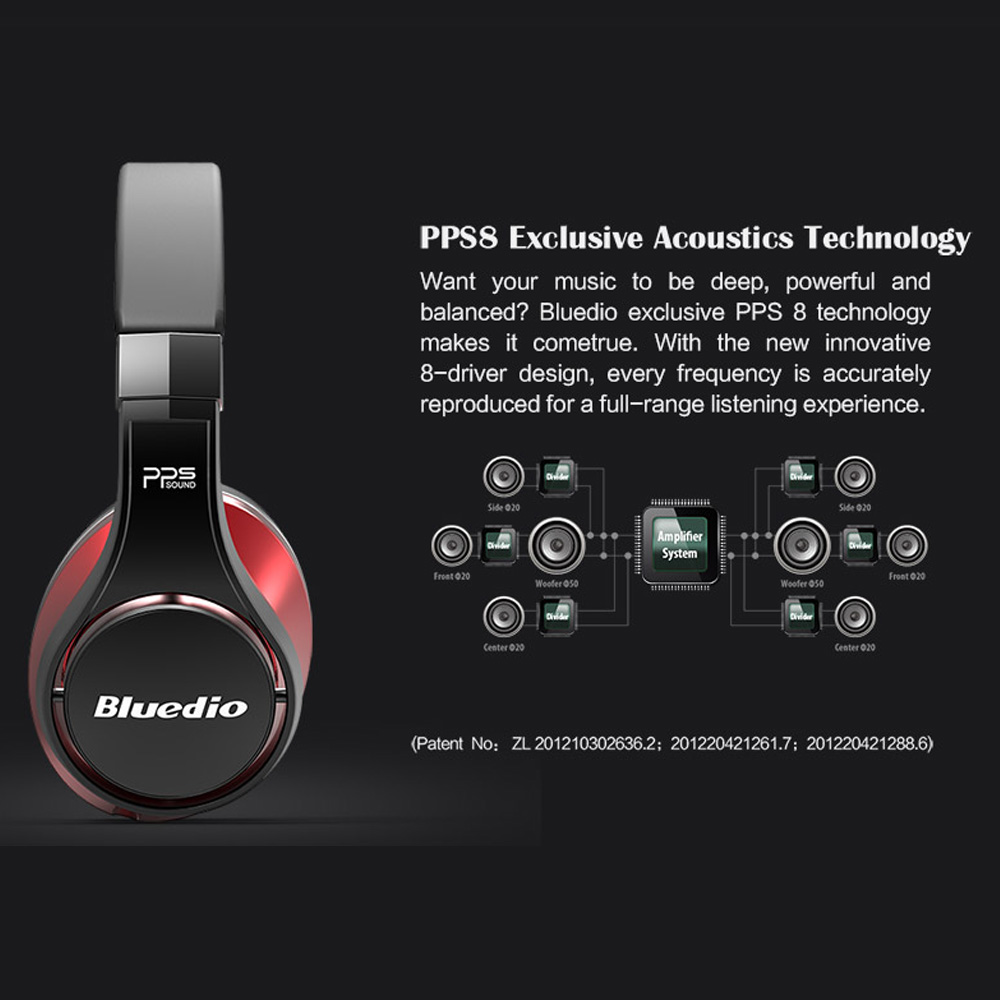 หูฟัง Bluedio U UFO แบบครอบหู  - Anc Wireless Over Ear Headphones บทวิจารณ์และราคา