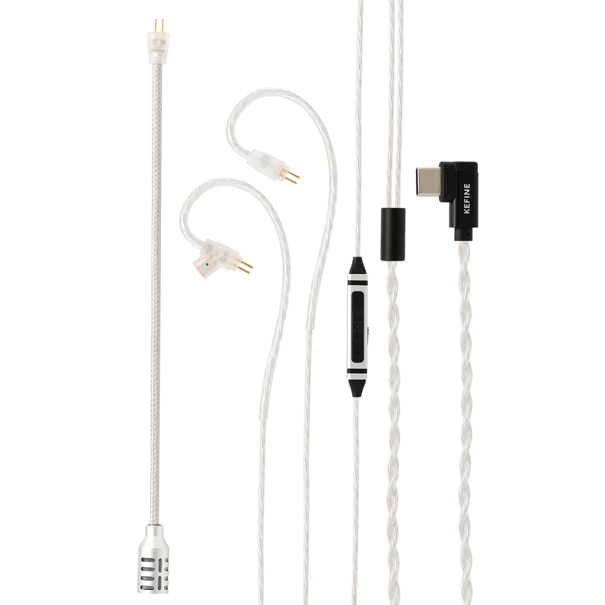 เคฟีนสายเคเบิลสำหรับเล่นเกมสำห - Type C Wired Earphones With Mic บทวิจารณ์และราคา