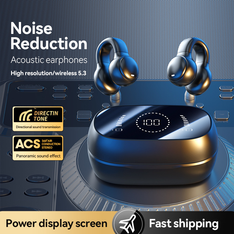 หูฟังบลูทูธไร้สาย ตัดเสียงรบกว - Bone Conduction Running Headphones บทวิจารณ์และราคา